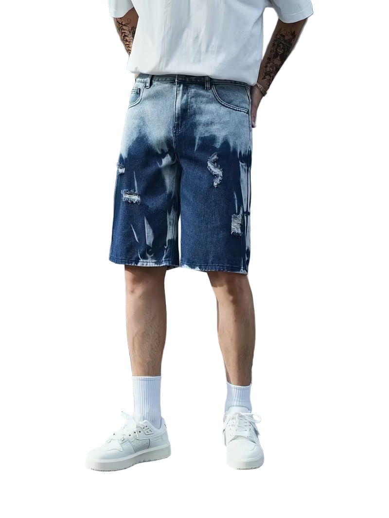 Męskie Szorty Dwukolorowe