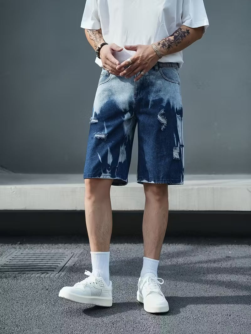 Męskie Szorty Dwukolorowe